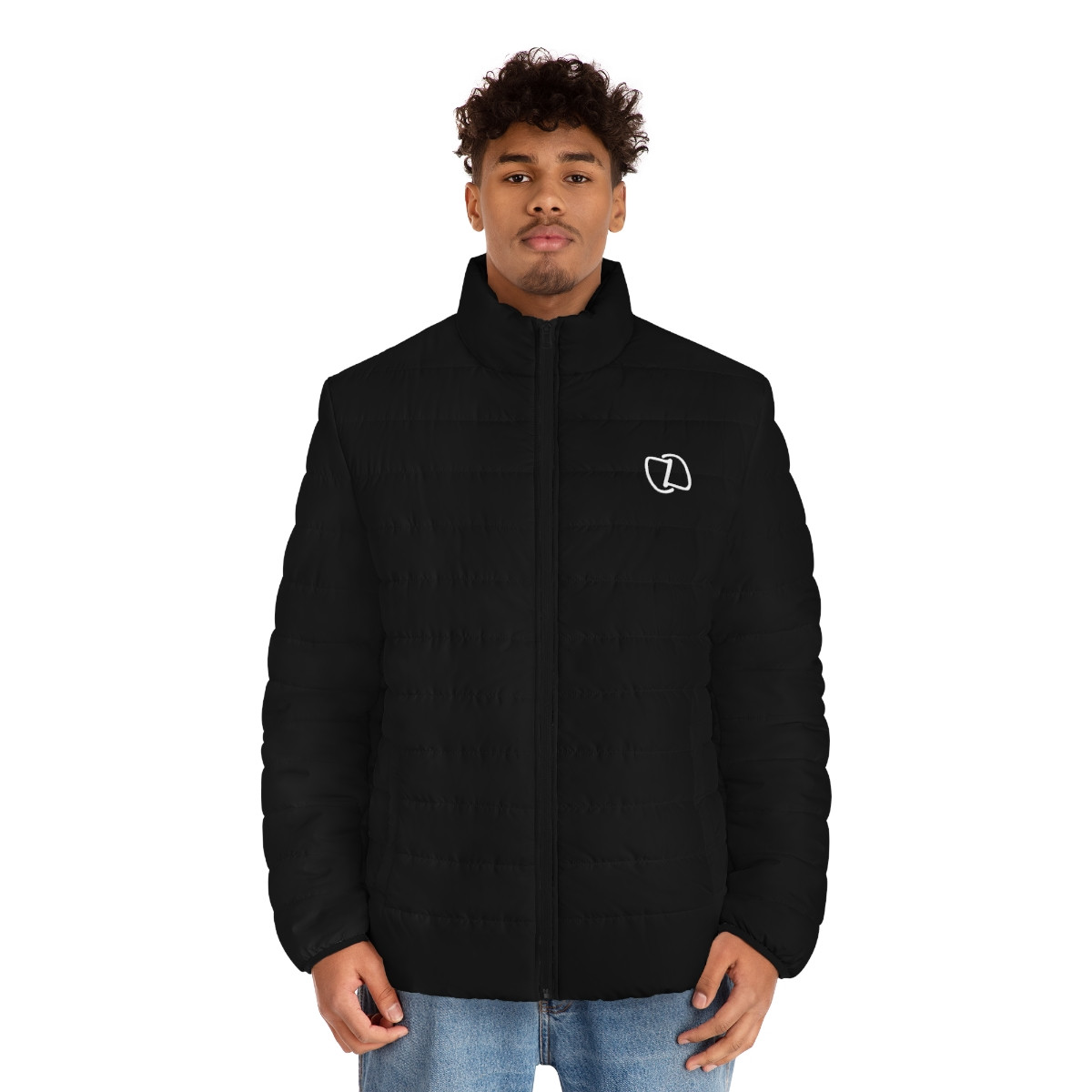 Dahn Dahlas Brand Logo Men's Puffer Jacket