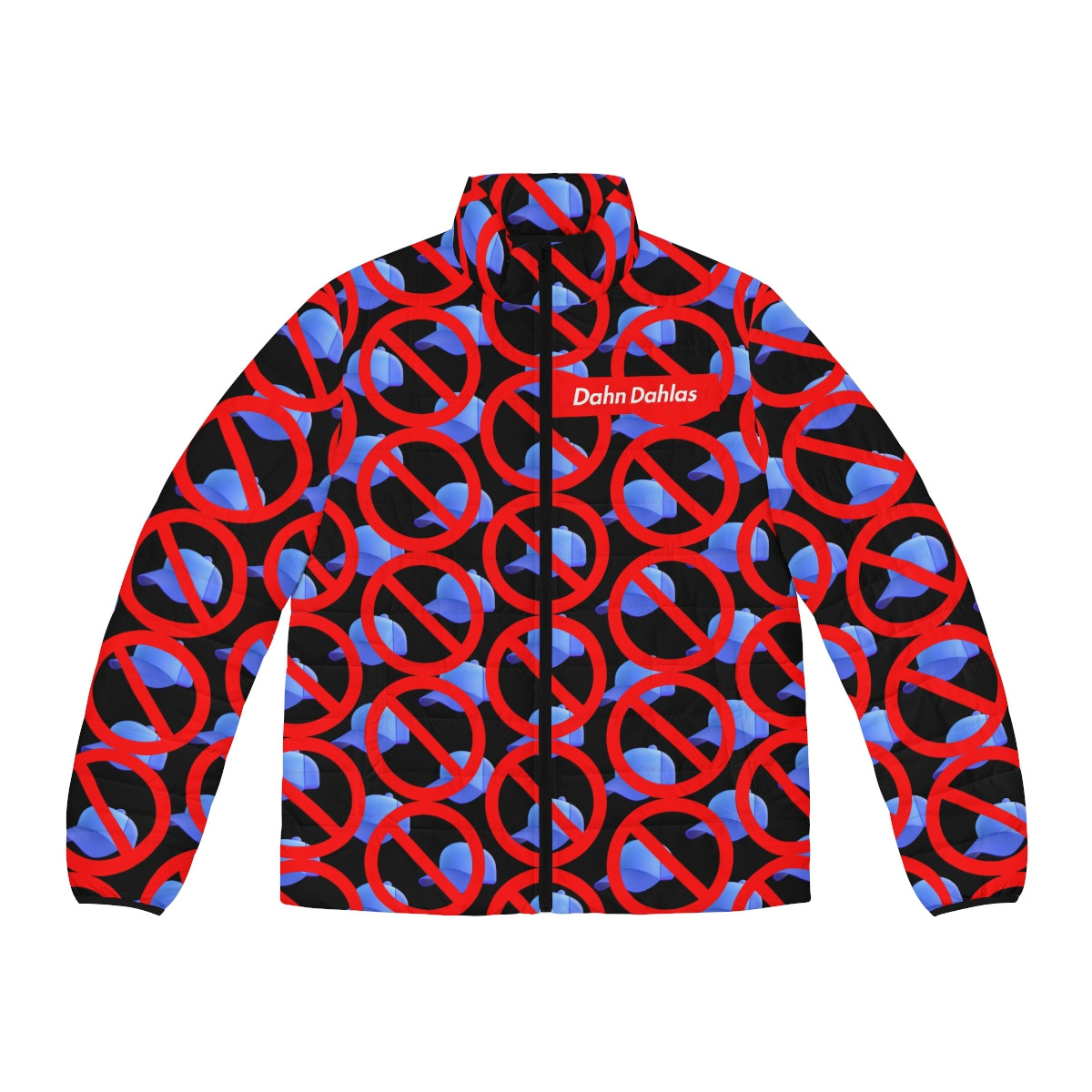 Dahn Dahlas X No Cap Collection Men's Puffer Jacket