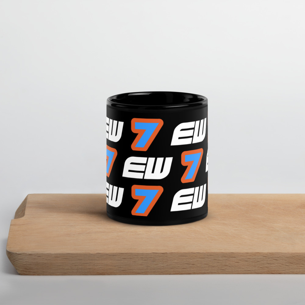 Black Glossy Mug
