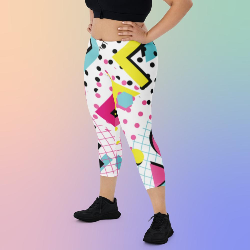 Flashback 90's Capri Leggings