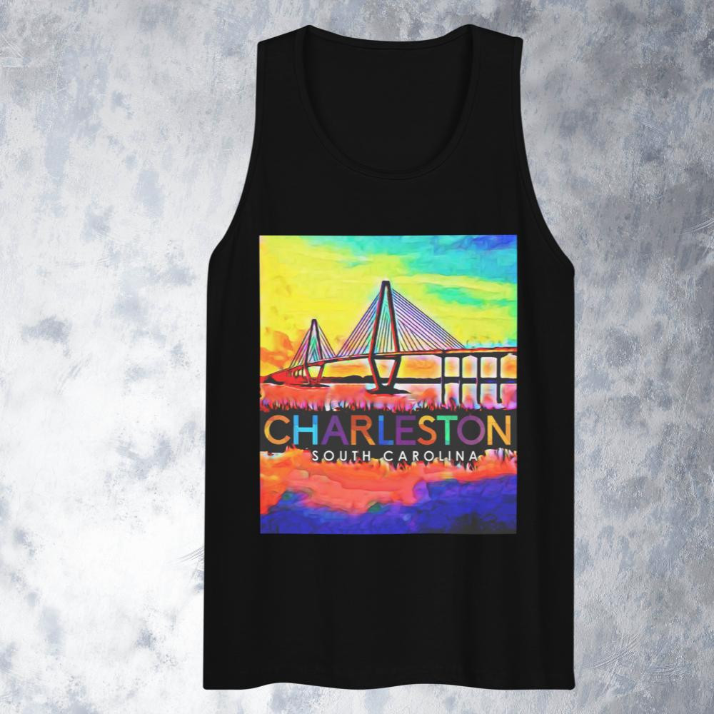 Charleston - Cooper River Bridge Tank Top - MEN'S