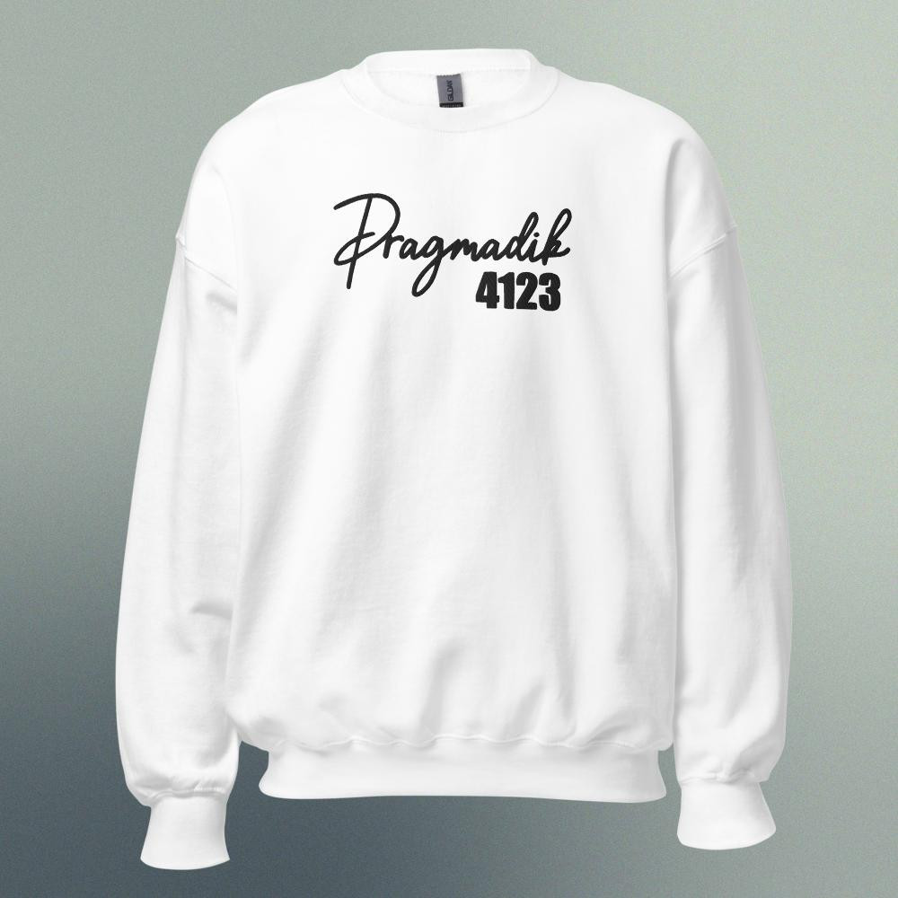 4123 Sweatshirt - WHITE