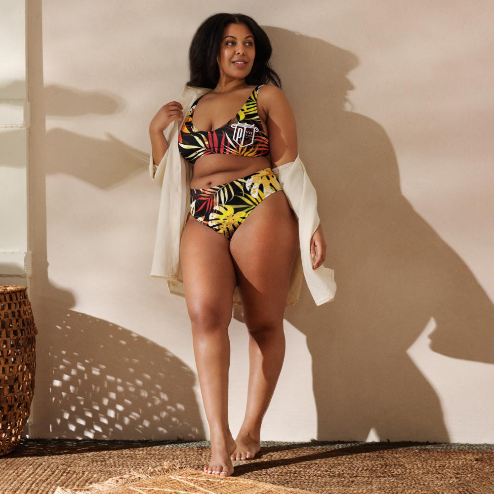 Jungle Summer High-Waist Bikini