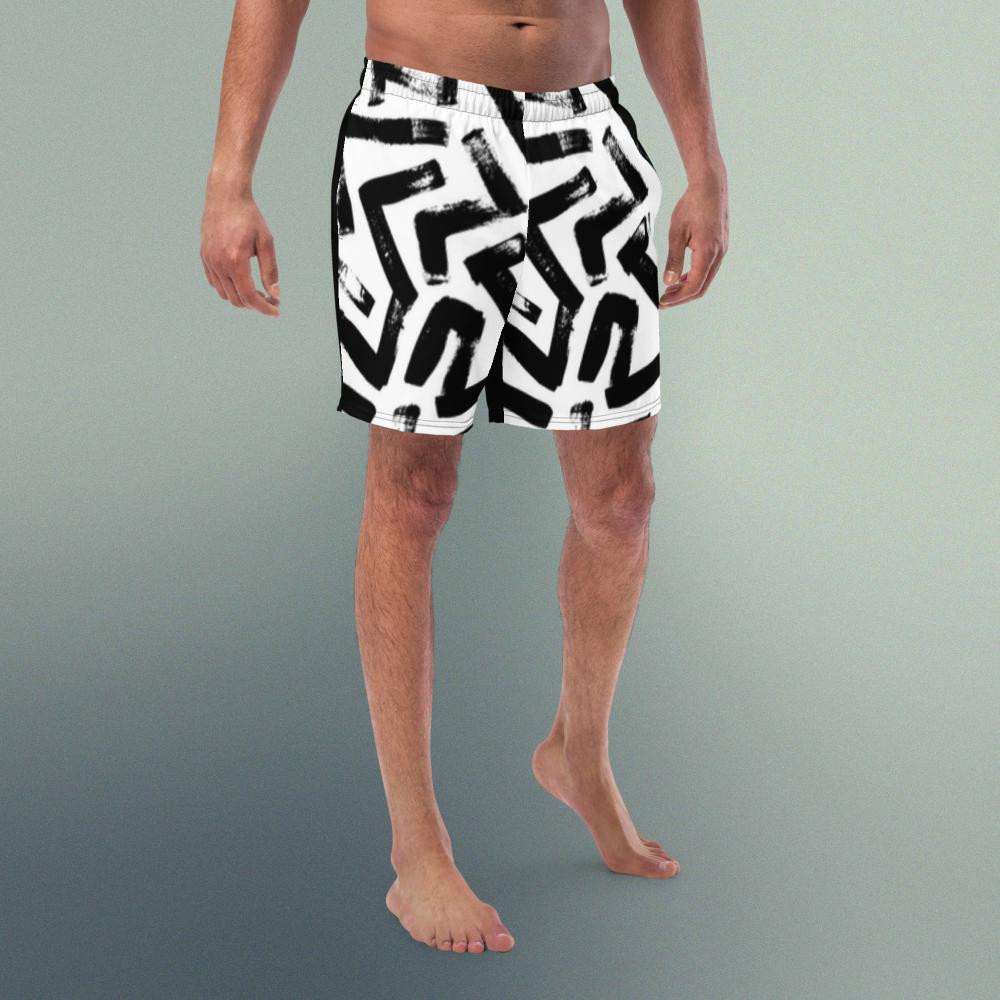 Collizzion Maze Swim Trunks