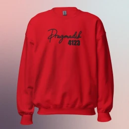 4123 Sweatshirt - RED