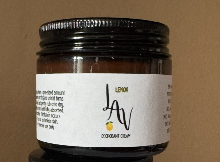 Toxin-Free Lemon Deodorant Cream