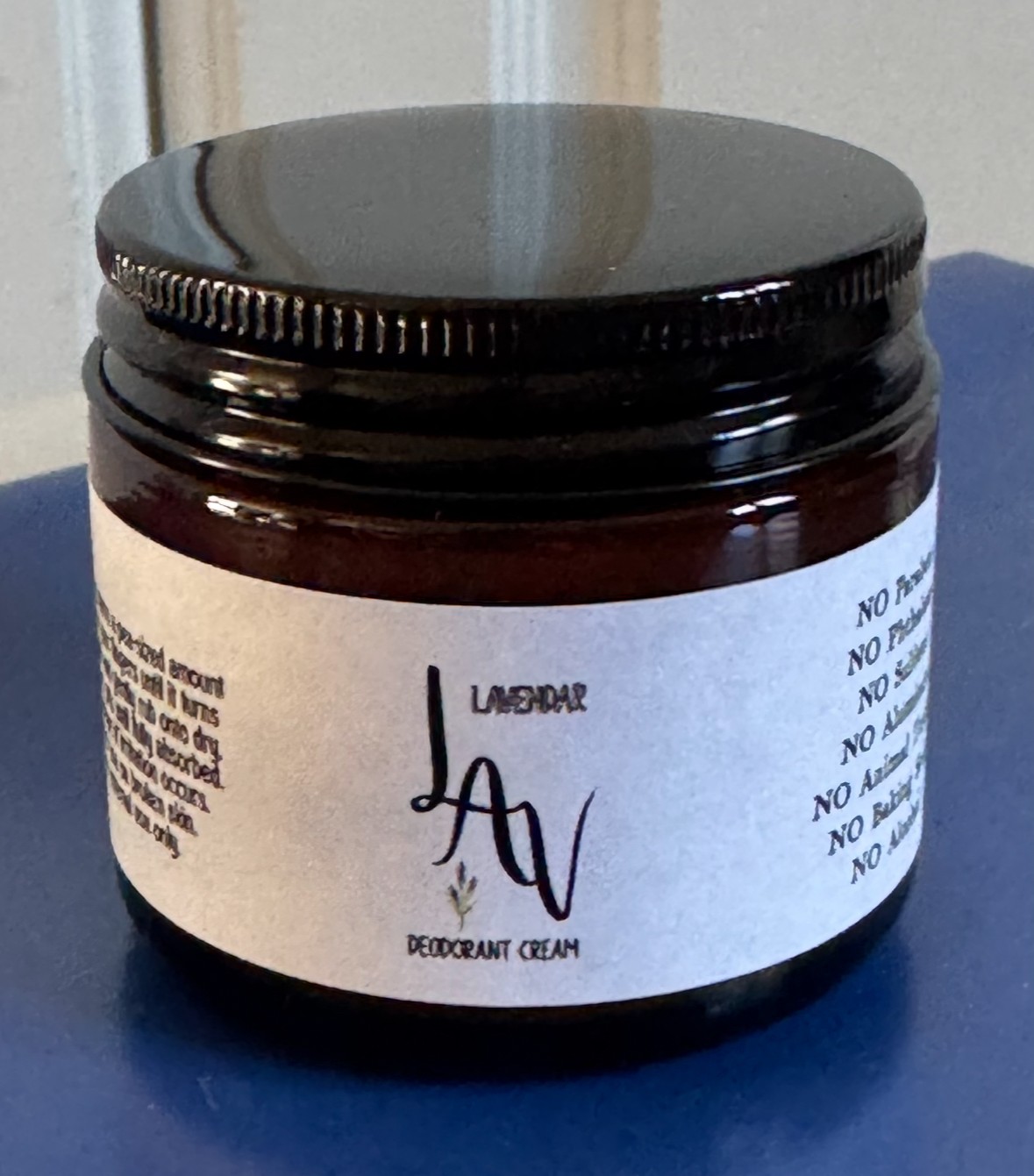 Toxin-Free Lavender Deodorant Cream