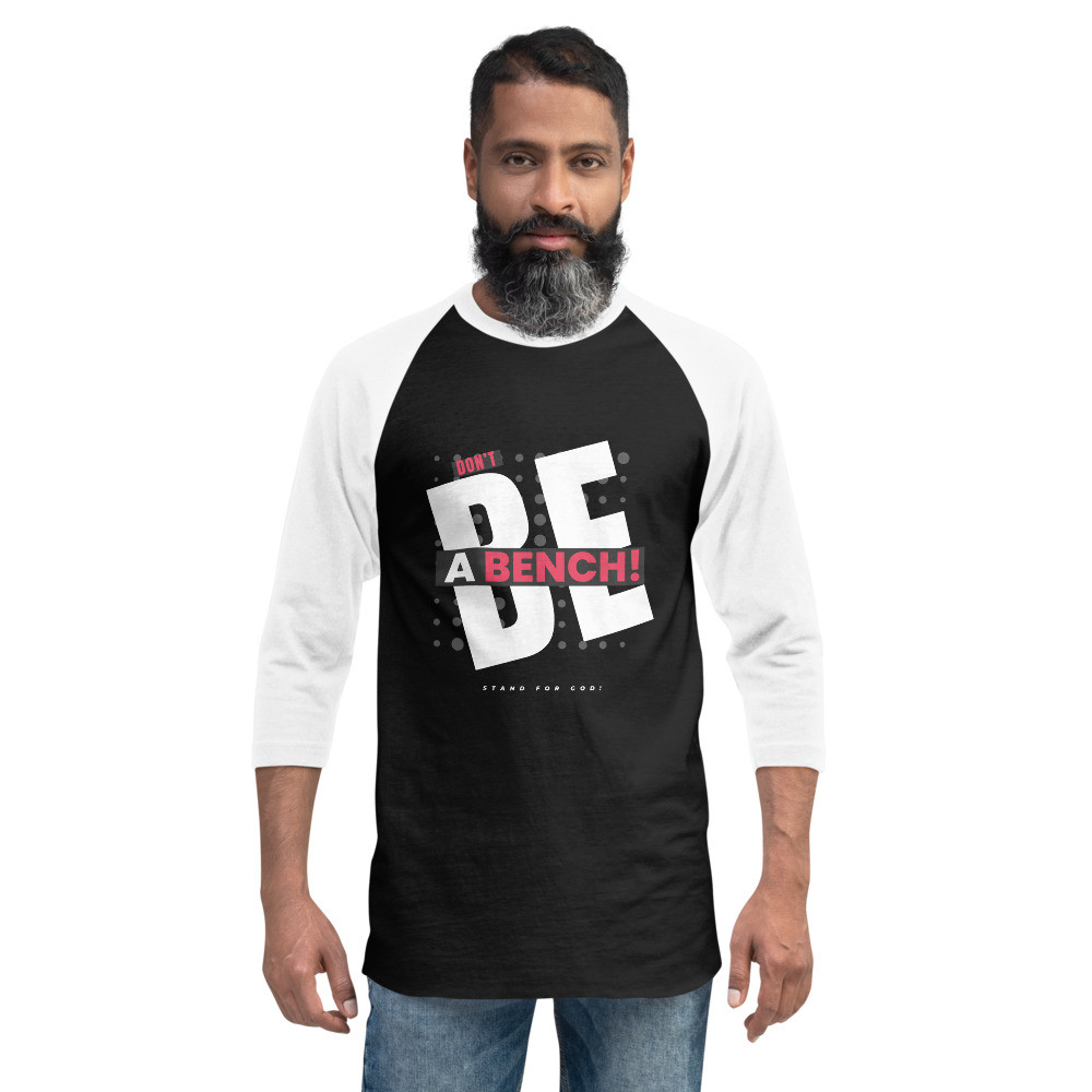 3/4 sleeve raglan shirt