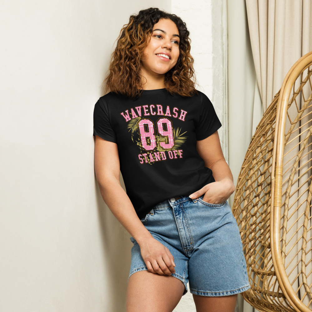 Women’s high-Waisted T-shirt Wavecrash
