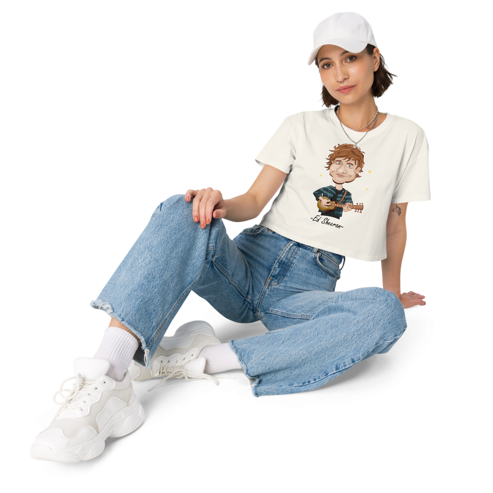 Women’s Crop Top E Sheeran