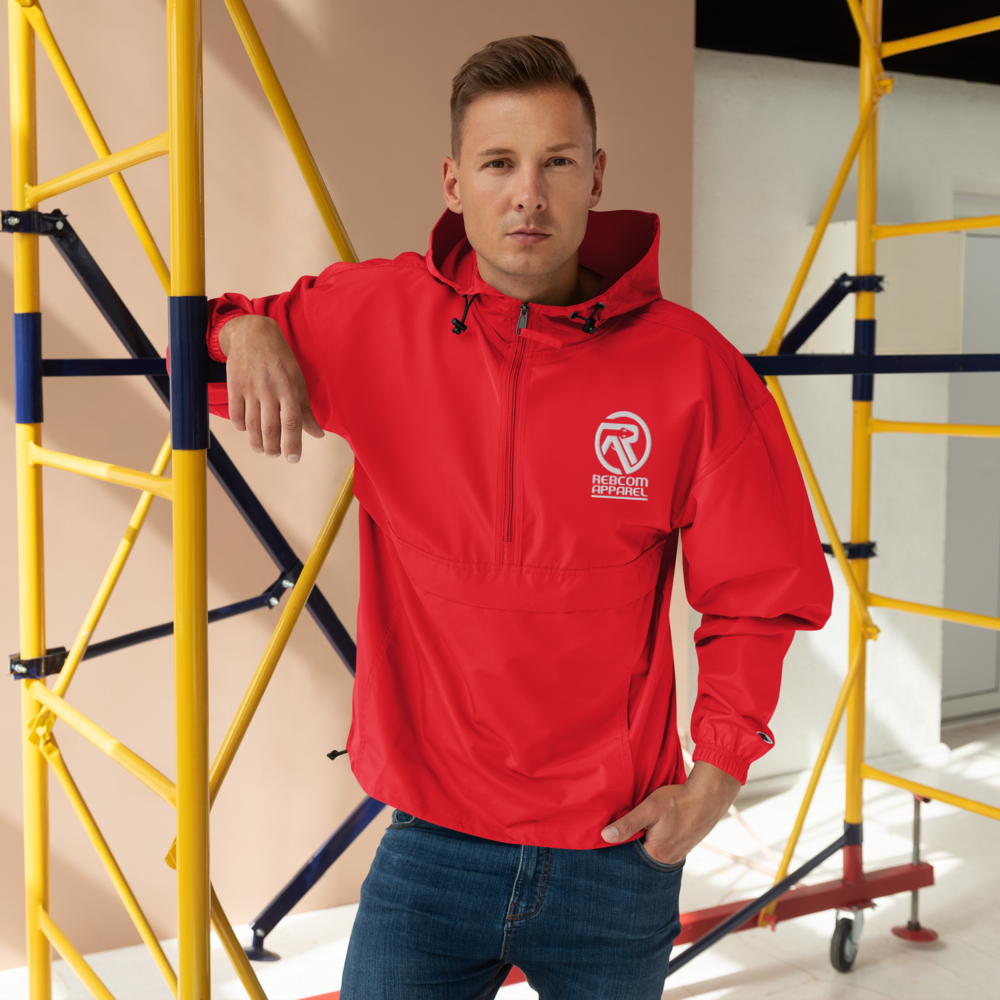 Embroidered Champion Packable Jacket Brand