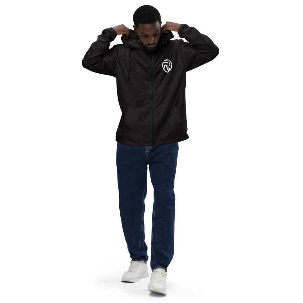 Unisex lightweight zip up windbreaker
