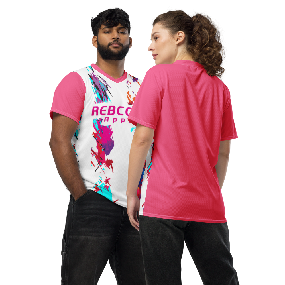 Recycled Unisex Sports Jersey Multi Color