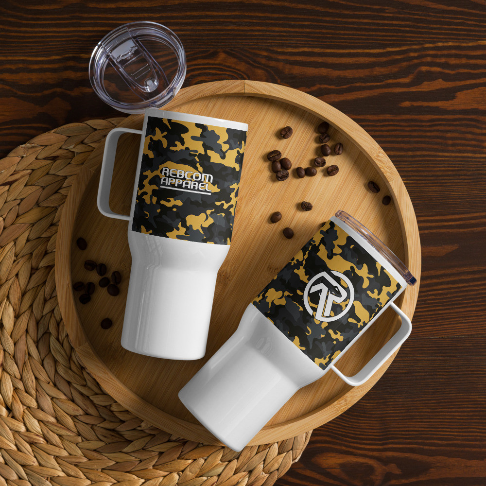 Travel Mug with a Handle Camo