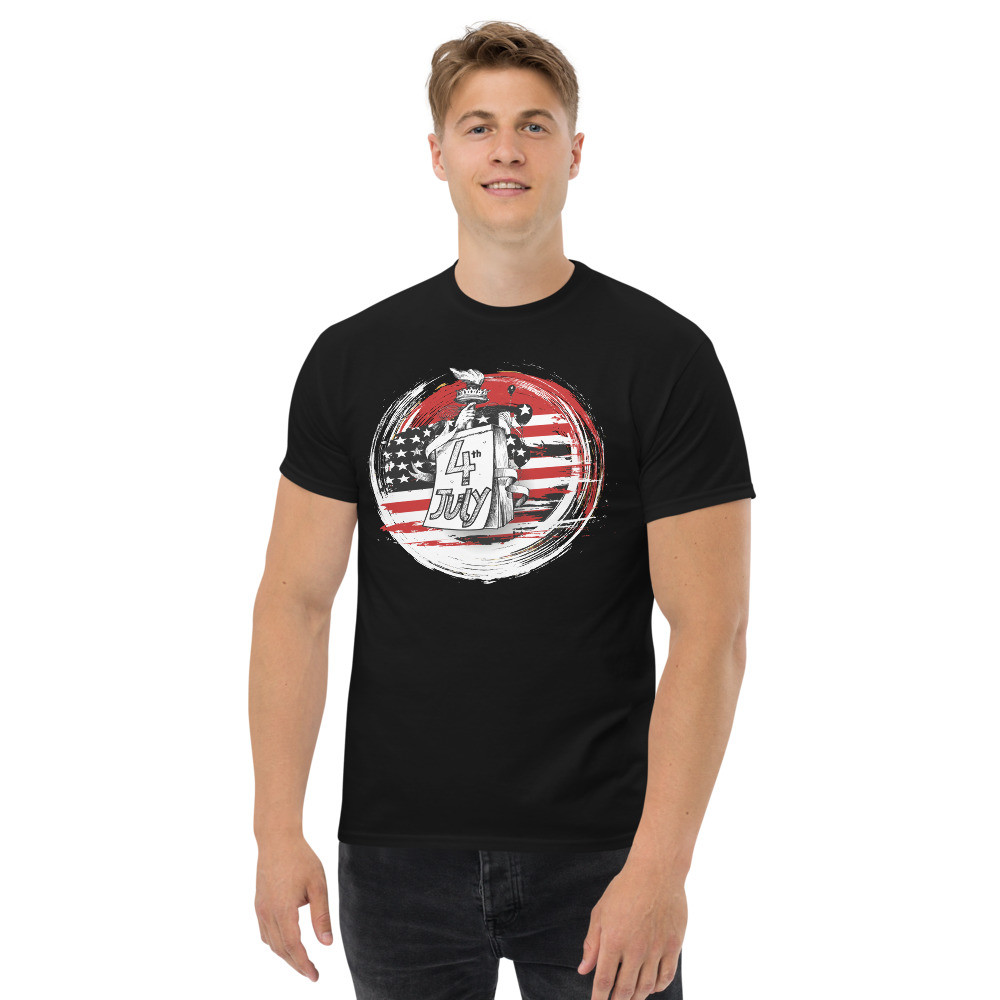Unisex classic tee USA 4 July