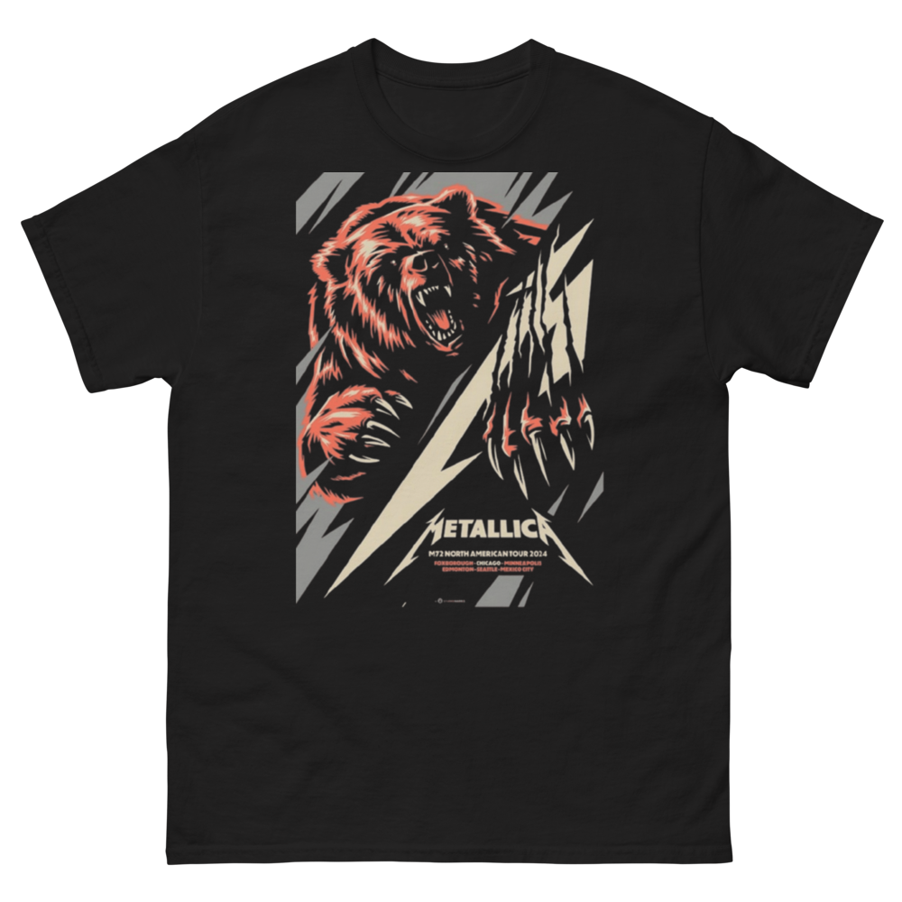Unisex classic tee Metallica M72 Chicago