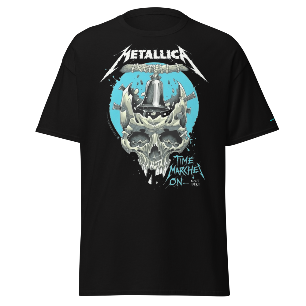 Unisex classic tee Metallica Blue