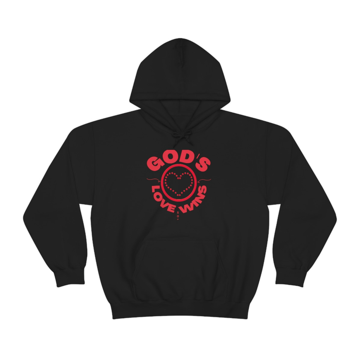 God's Love Wins Hooded Sweatshirt