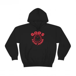 God's Love Wins Hooded Sweatshirt