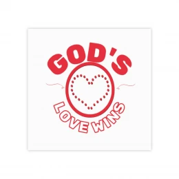 God's Love Wins Post-it® Note Pads