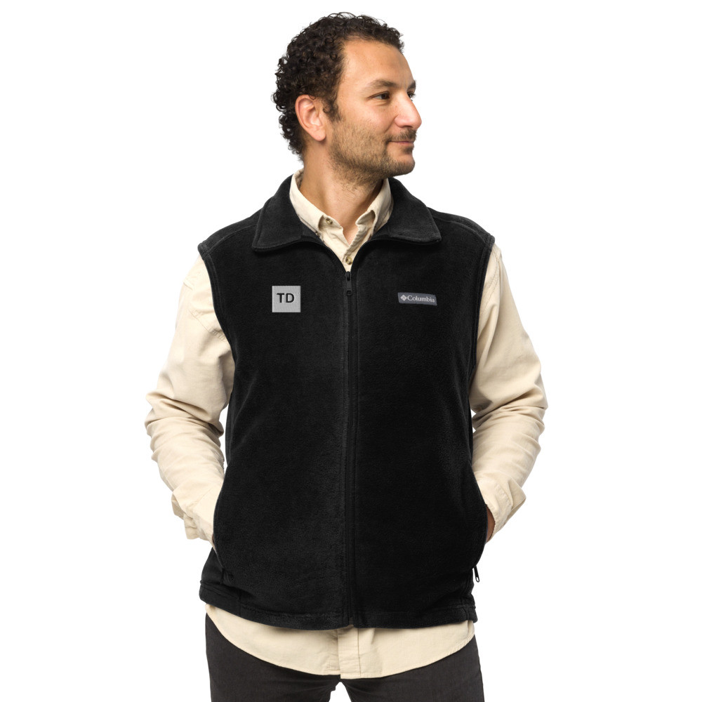 TD Coffee Men’s Columbia fleece vest