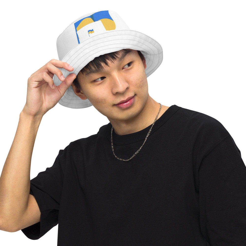 TD Stand For Ukraine Reversible bucket hat