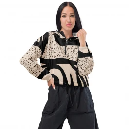 Women’s cropped windbreaker