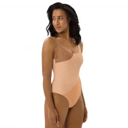 Earthy One-Piece Swimsuit