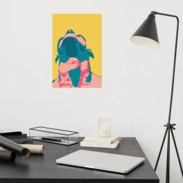 Man's Art Poster