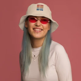 Self-love Organic bucket hat