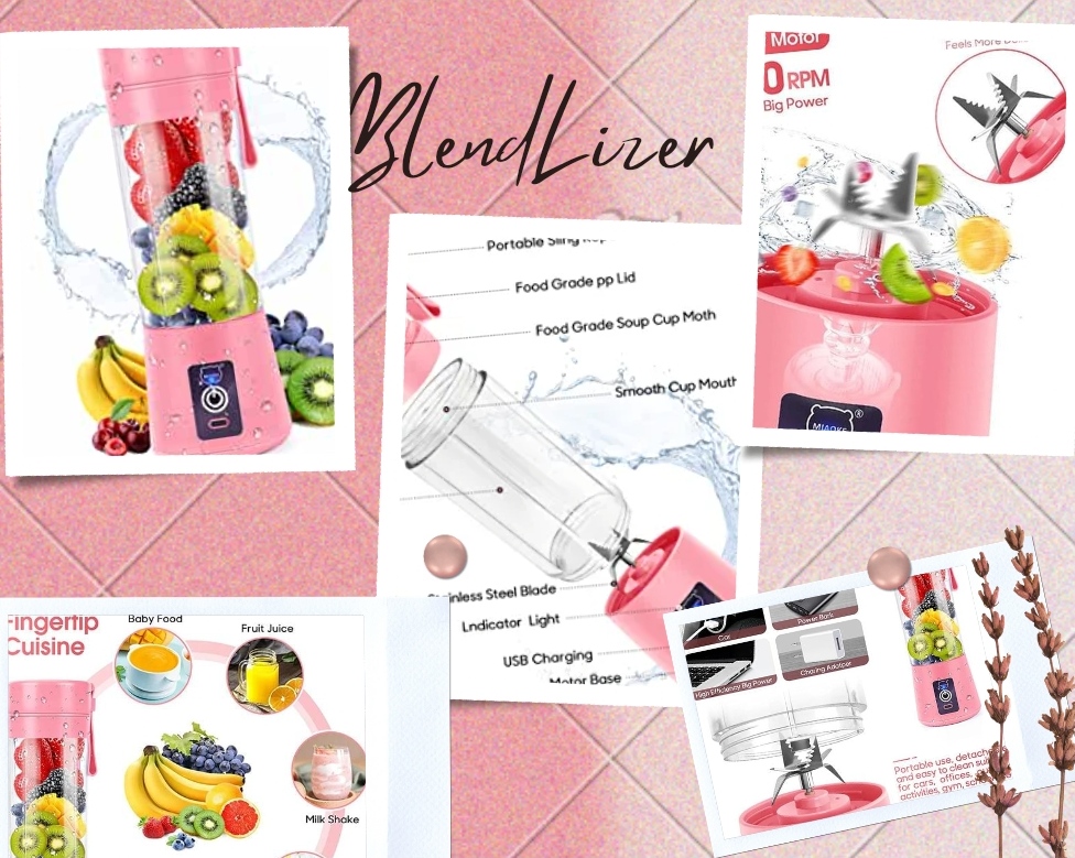 BlendLizer Portable Electric Blender Bottle