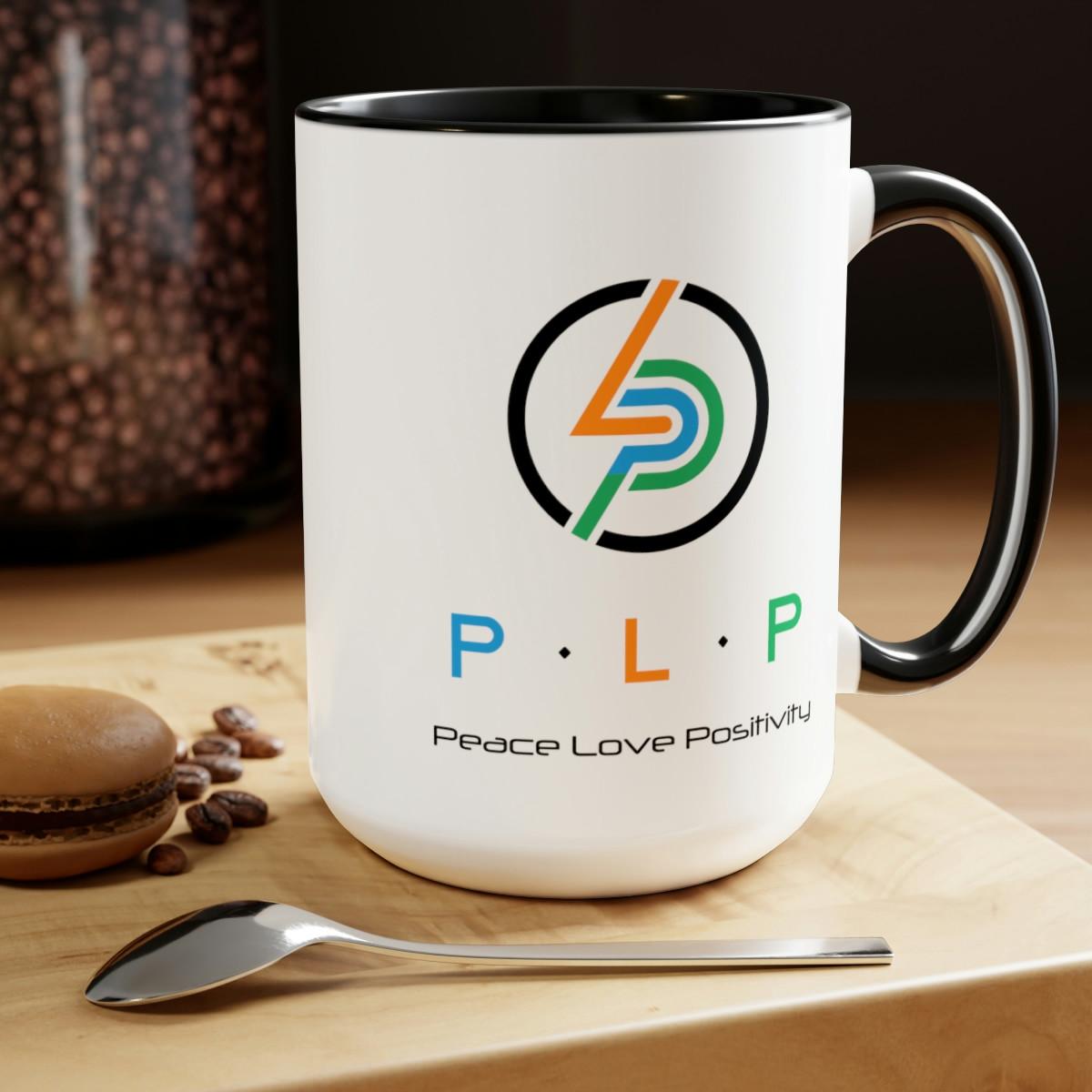 Two-Tone Coffee Mug, 15oz