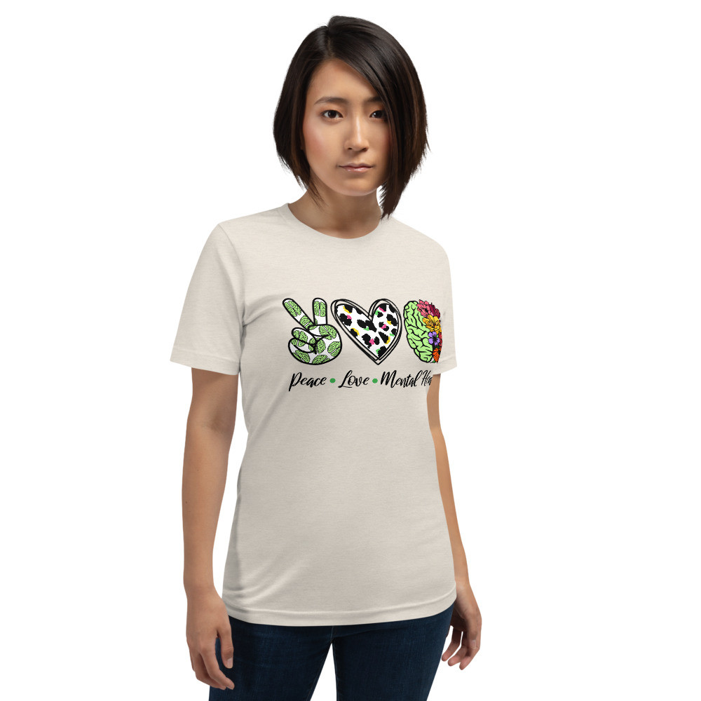 Peace Love Mental Health T-shirt