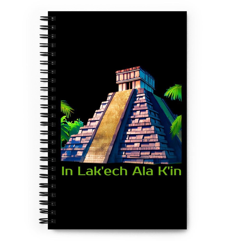 zz_Mayan Temple - Spiral Notebook