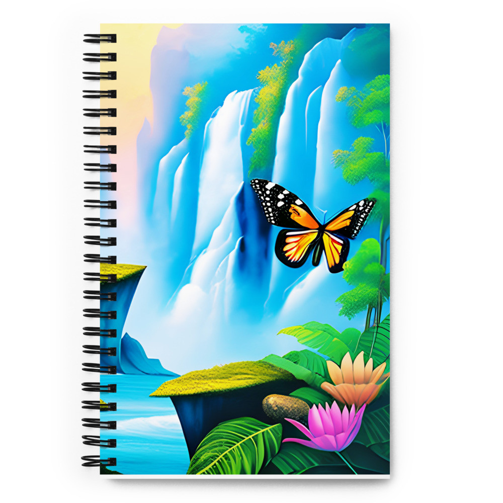 Jungle Paradise - Spiral Notebook