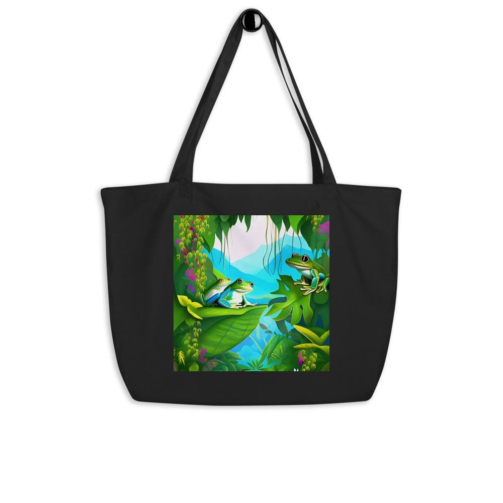 Tree Frog - Large Tote Bag