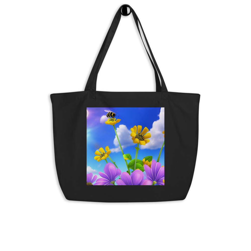 Bumble Bee - Large Tote Bag