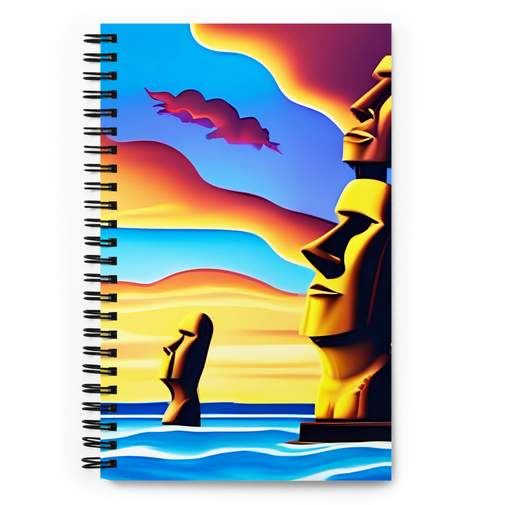 Easter Island - Spiral Notebook