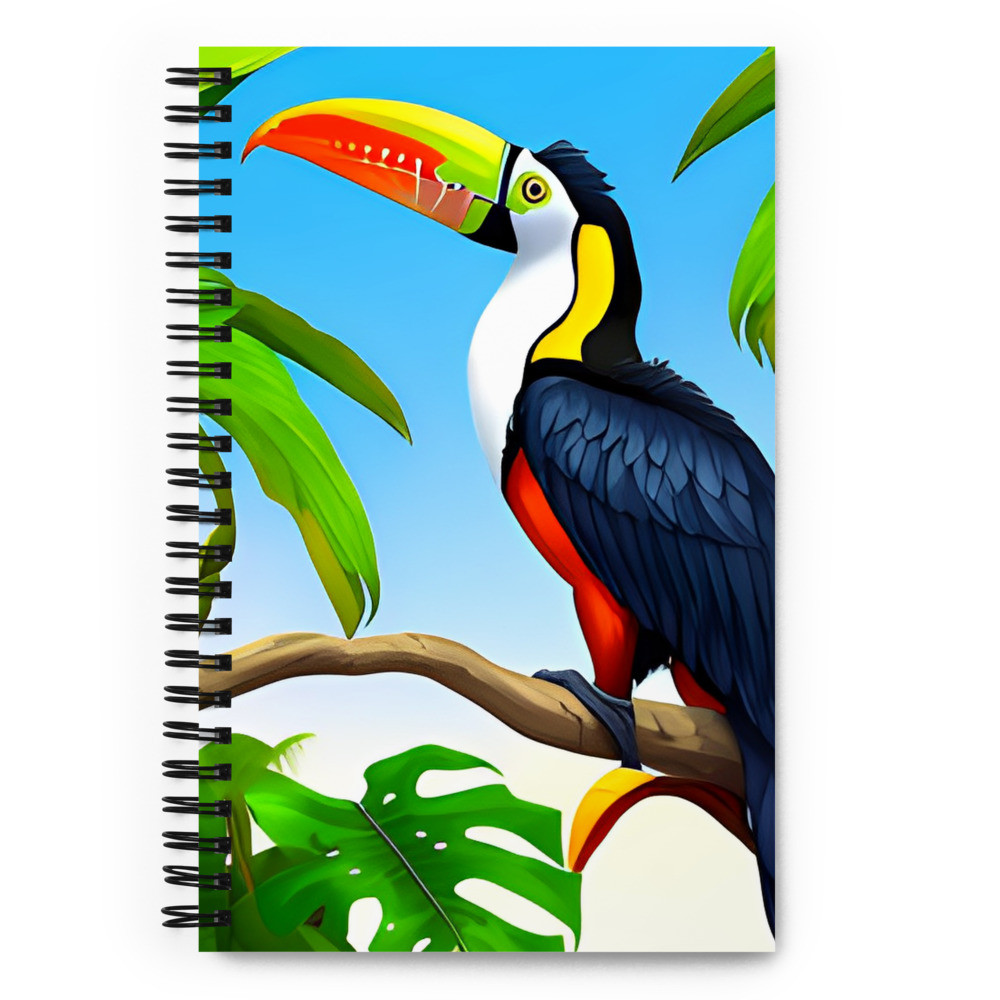 Toucan - Spiral Notebook