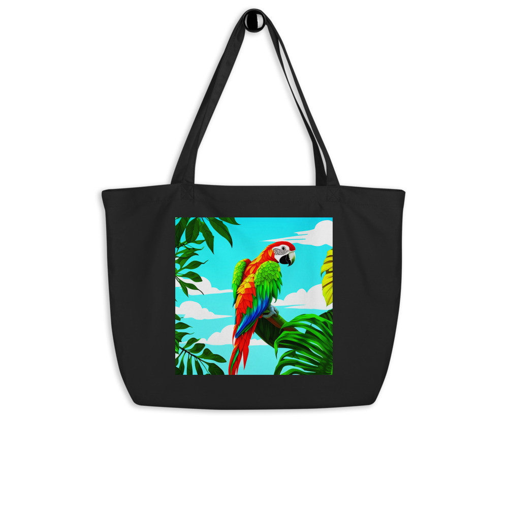 Parrot - Large Tote Bag