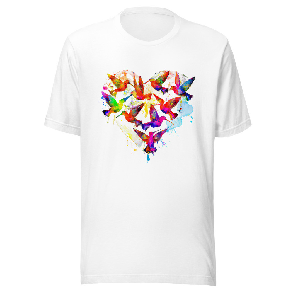 Hummingbird Heart - Short Sleeve Tee