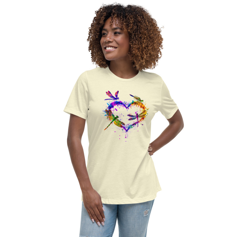 Dragonfly Heart - Women's Relaxed Tee
