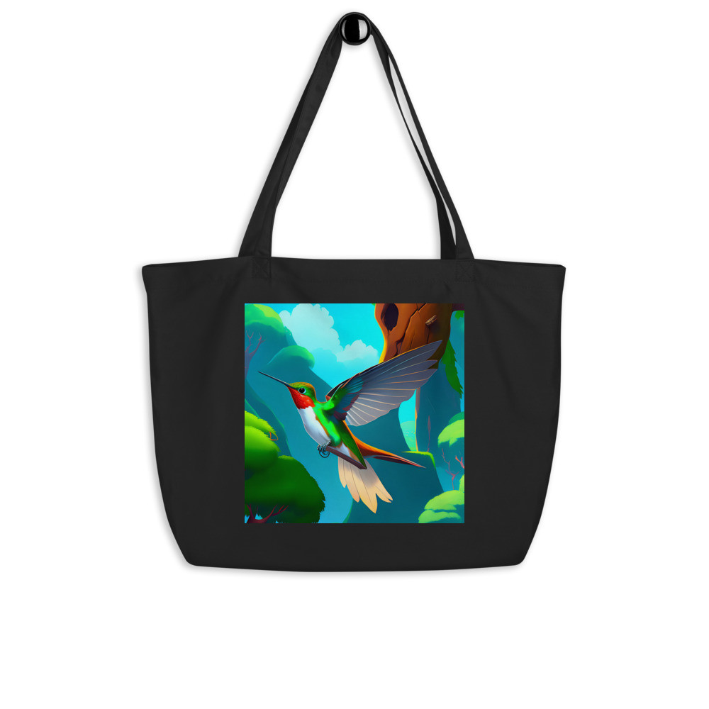 Hummingbird - Large Tote Bag