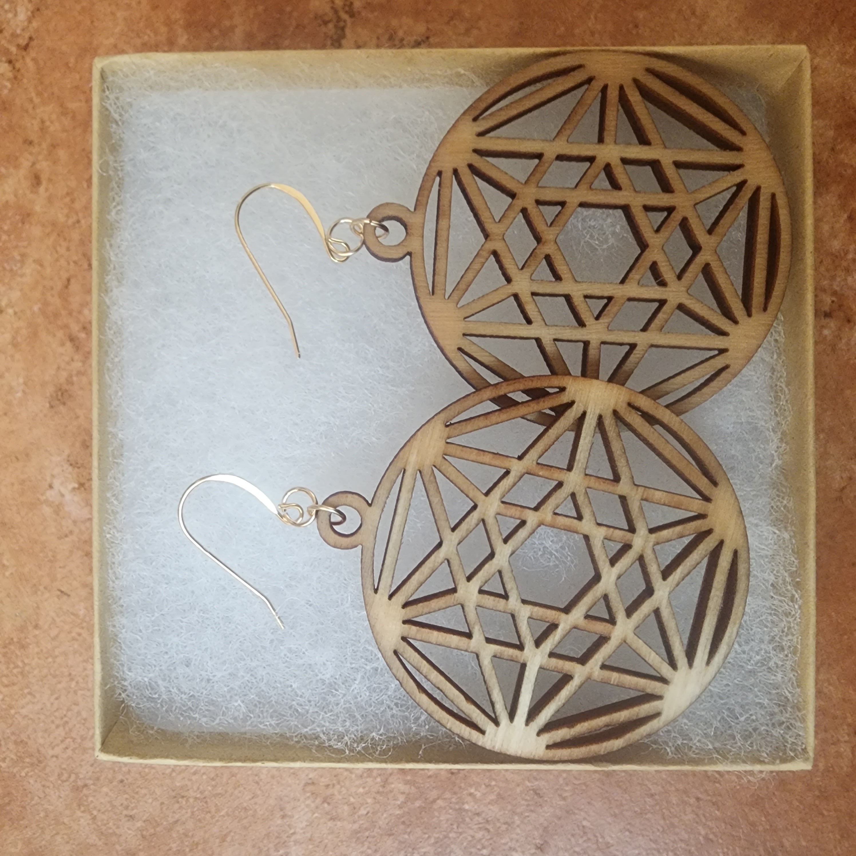Sacred Geometry Earrings