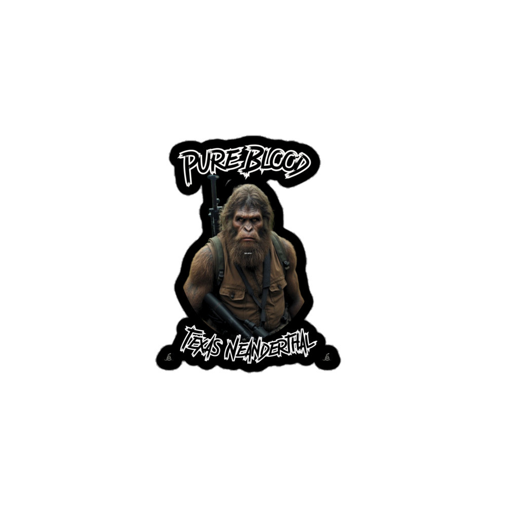 Texas Neanderthal Stickers