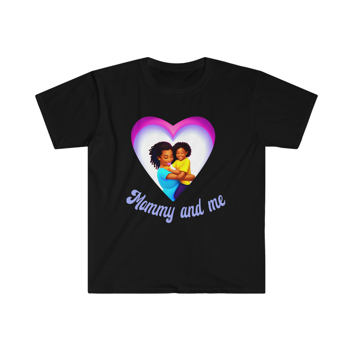 Mommy and me adult Unisex Softstyle T-Shirt