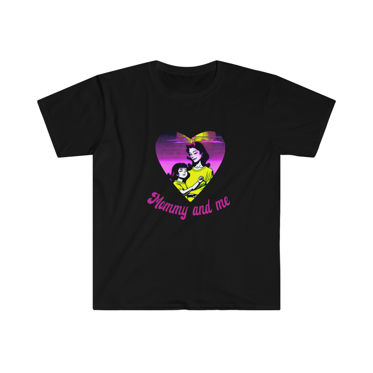 Mommy and me (Version 2)Adult Unisex Softstyle T-Shirt