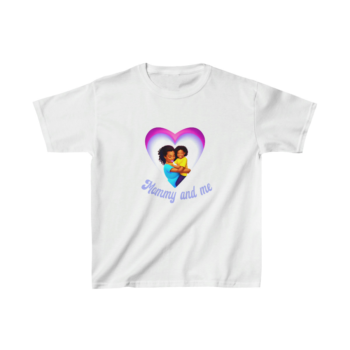 "Mommy and me" Kids Heavy Cotton™ Tee
