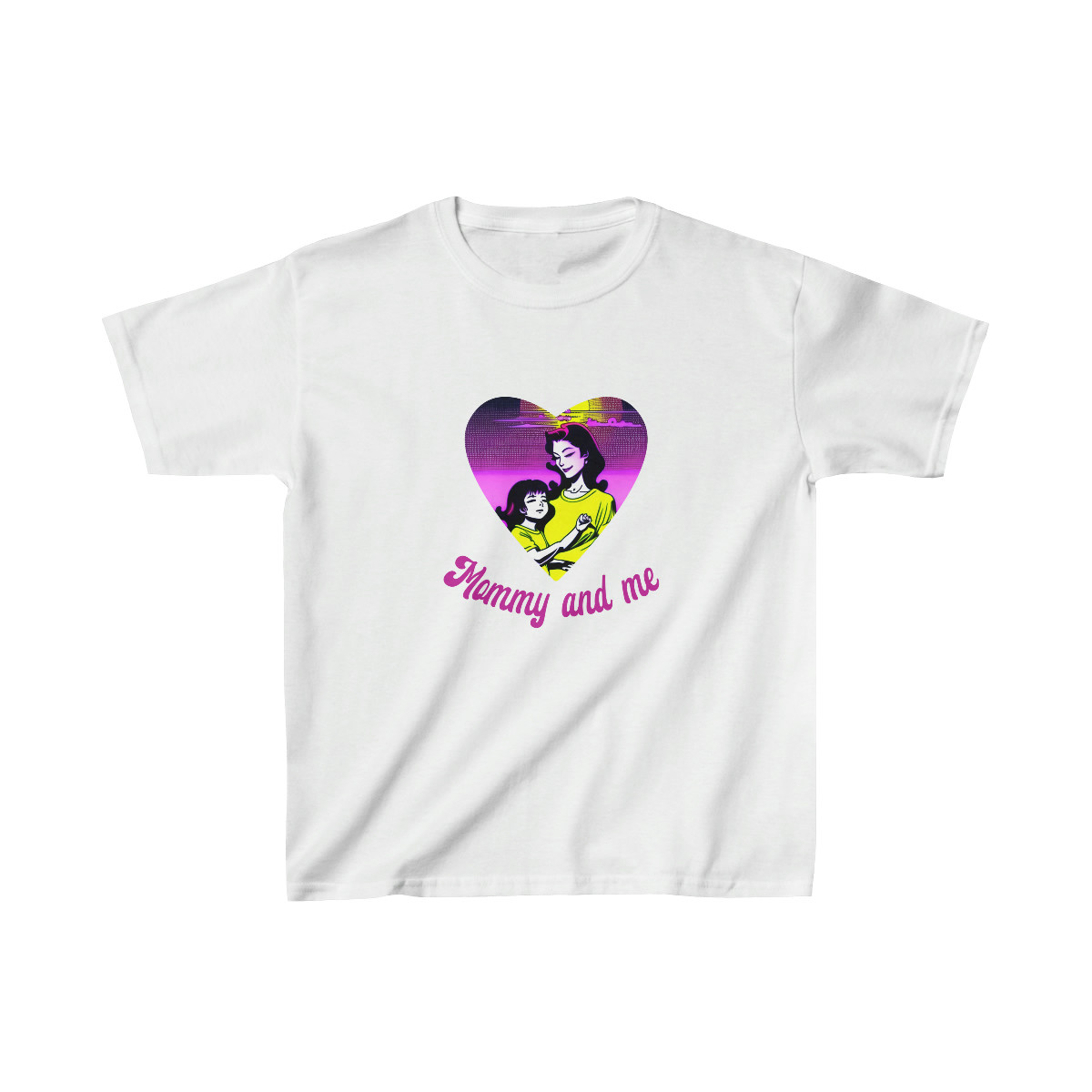 "Mommy and me" (Version 2) Kids Heavy Cotton™ Tee
