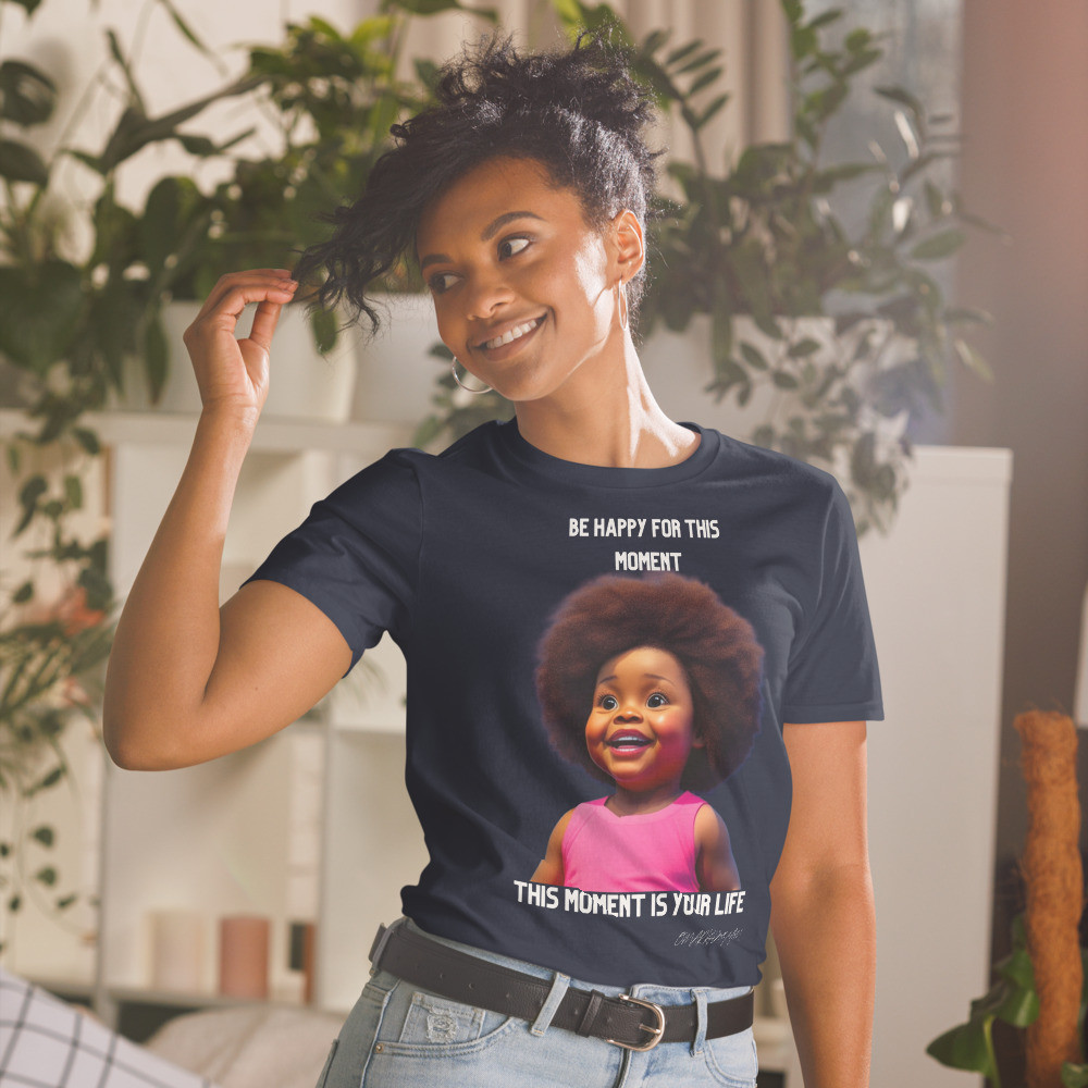 Be Happy: Short-Sleeve Unisex T-Shirt
